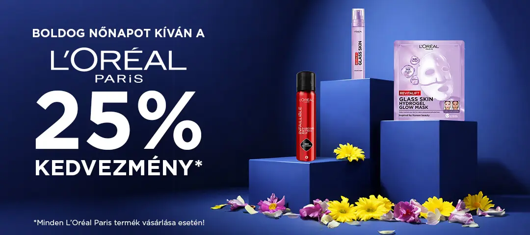 L'oreal Paris akció