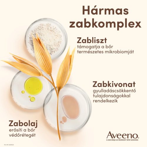 AVEENO Dermexa bőrpuhító illatmentes testápoló krém (200ml)