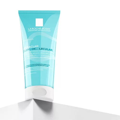 LA ROCHE-POSAY Effaclar Supramolecular mattító tisztító gél (200ml)