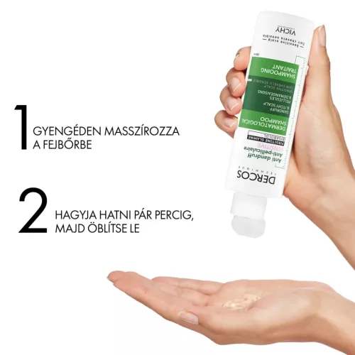 VICHY Dercos DS korpásodás elleni sampon érzékeny fejbőrre (200ml)  