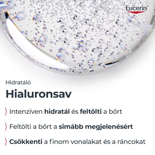 EUCERIN DermatoCLEAN {Hyaluron} mélytisztító, habzó arclemosó zselé (200ml)