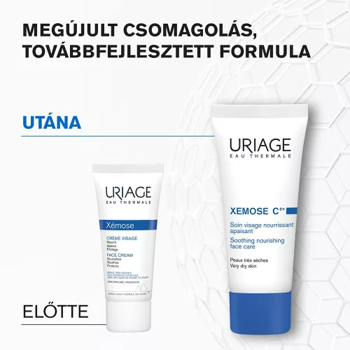 URIAGE Xémose C8+ Nyugtató tápláló arckrém száraz bőrre (40ml) 