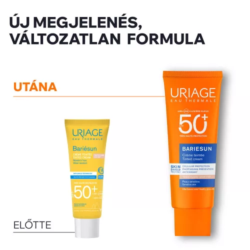 URIAGE Bariésun színezett arckrém világos árnyalat (Fair) SPF50+ (50ml)    
