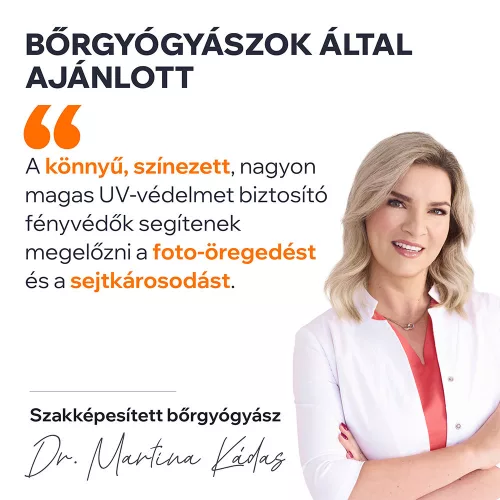 URIAGE Bariésun színezett arckrém sötét árnyalat (Gold) SPF50+ (50ml)     
