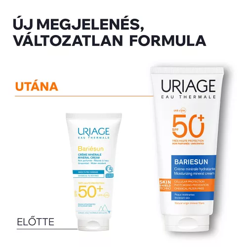 URIAGE Bariésun Mineral fényvédő krém SPF50+ (100ml) 
