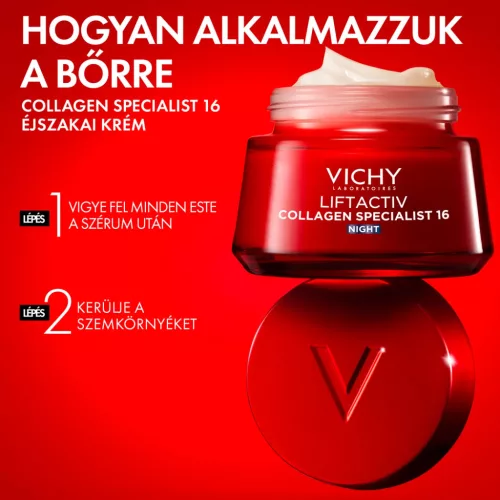 VICHY Liftactiv Collagen Specialist 16 éjszakai arckrém (50ml)