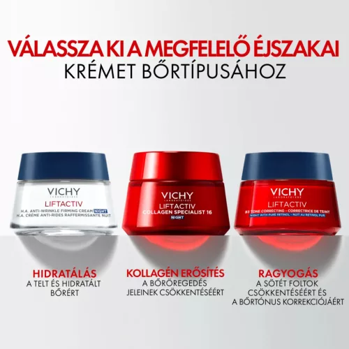 VICHY Liftactiv Collagen Specialist 16 éjszakai arckrém (50ml)