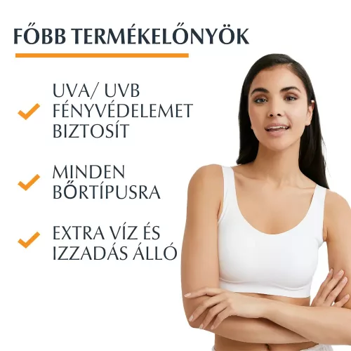EUCERIN Sun Oil Control Dry Touch napozó krém-gél testre SPF50+ (200ml)
