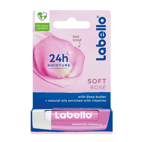 LABELLO Soft Rosé ajakápoló (4,8g)