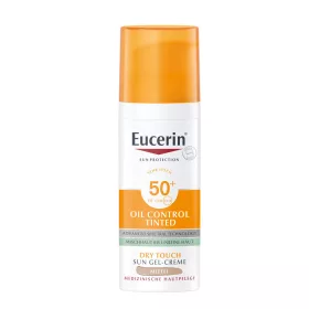   EUCERIN Sun Oil Control színezett napozó krém-gél arcra SPF50+ medium (50ml) 