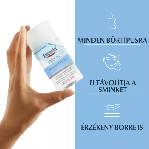 EUCERIN DermatoCLEAN szemfestéklemosó (125ml)