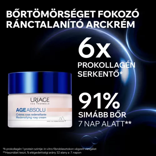 URIAGE Age Absolu bőrtömörséget fokozó ránctalanító arckrém (50ml)