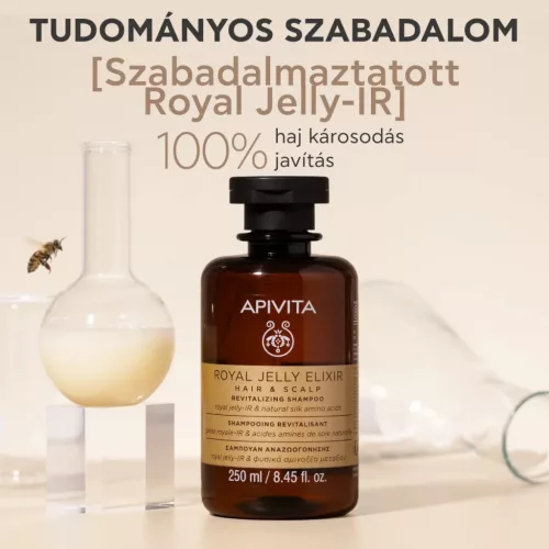 APIVITA Royal Jelly Elixir revitalizáló sampon (250ml)