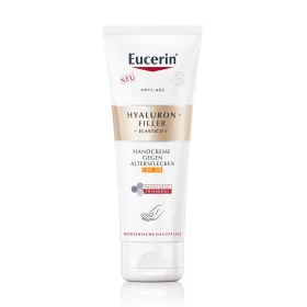 EUCERIN Hyaluron-Filler + Elasticity pigmentfolt halványító és bőrfiatalító kézkrém FF30 (7