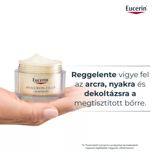 EUCERIN Hyaluron-Filler + Elasticity Bőrtömörséget regeneráló nappali arckrém SPF15 (50ml)  