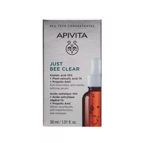 APIVITA BEE Tech just Bee clear szérum bőrhibák el 30ml