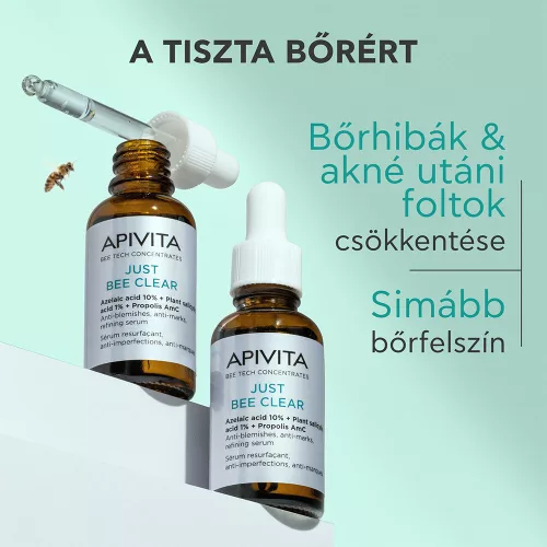APIVITA BEE Tech just Bee clear szérum bőrhibák el 30ml