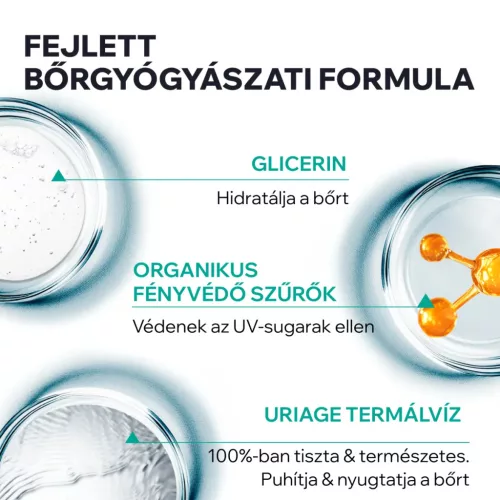 URIAGE Hyséac Fluid faggyútermelést szabályozó fényvédő mattító SPF50+ (50ml)