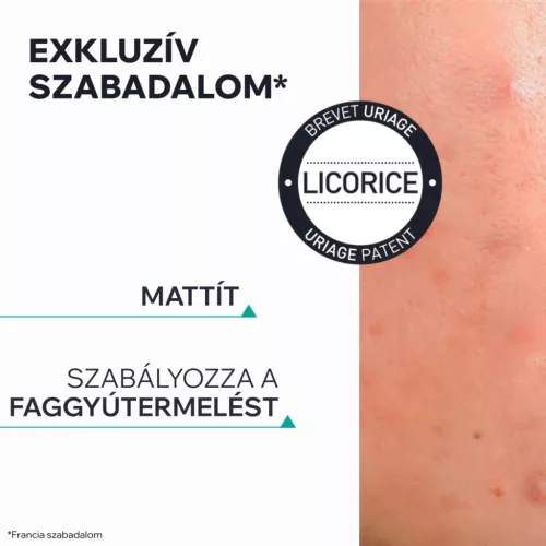 URIAGE Hyséac Fluid faggyútermelést szabályozó fényvédő mattító SPF50+ (50ml)