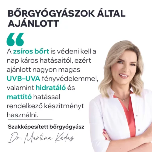 URIAGE Hyséac Fluid faggyútermelést szabályozó fényvédő mattító SPF50+ (50ml)