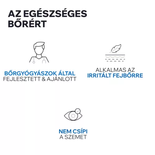 URIAGE D.S. Hair sampon korpás fejbőrre (200ml) 