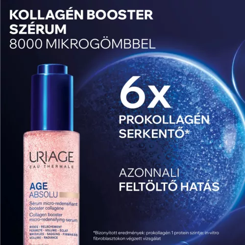 URIAGE Age Absolu ránctalanító kollagén booster szérum (30ml)