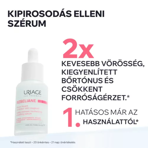 URIAGE Roséliane szérum kipirosodás/rozacea ellen (30ml)