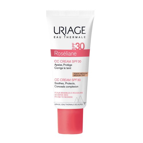 URIAGE Roséliane CC  krém rosacea / bőrpír ellen SPF30 (40ml) 