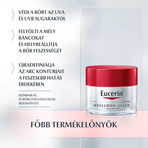 EUCERIN Hyaluron-Filler + Volume-Lift arckrém száraz bőrre (50ml)  