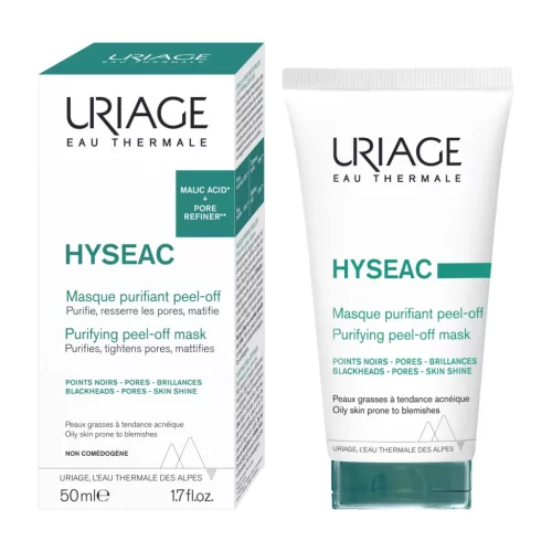 URIAGE Hyséac mélytisztító, pórusösszehúzó maszk zsíros bőrre (50ml)