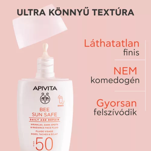 APIVITA BEE SUN SAFE Daily Age Repair fluid SPF50 (50ml)