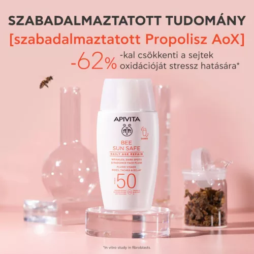 APIVITA BEE SUN SAFE Daily Age Repair fluid SPF50 (50ml)