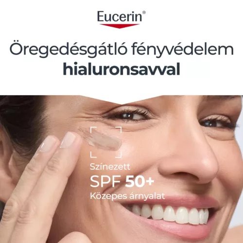 EUCERIN Sun Photoaging Control színezett napozó krém arcra FF50+ medium (50ml) 