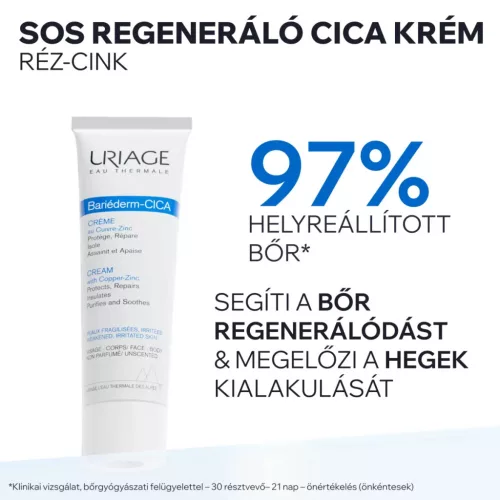 URIAGE Bariéderm-Cica Cu-Zn sebkezelő krém (40ml) 