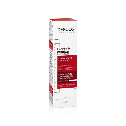 VICHY Dercos Energy+ energiát adó sampon hajhullás ellen (200ml)  