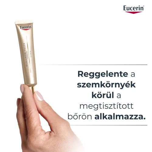EUCERIN Hyaluron-Filler + Elasticity Bőrtömörséget regeneráló szemránckrém SPF20 (15ml)  