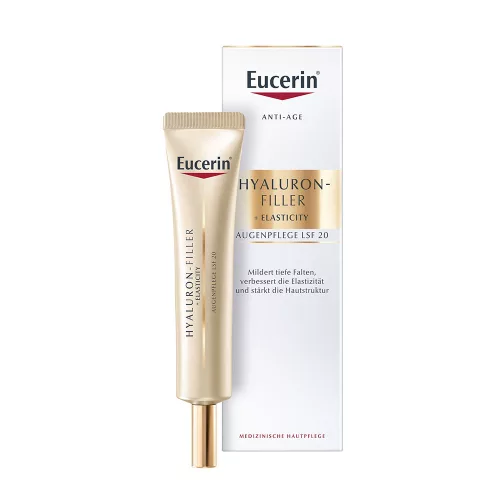 EUCERIN Hyaluron-Filler + Elasticity Bőrtömörséget regeneráló szemránckrém SPF20 (15ml)  