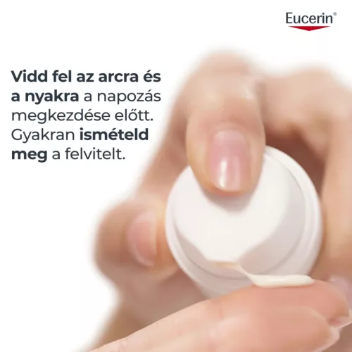 EUCERIN Sun Oil Control napozó gél-krém arcra SPF50+ (50ml) 