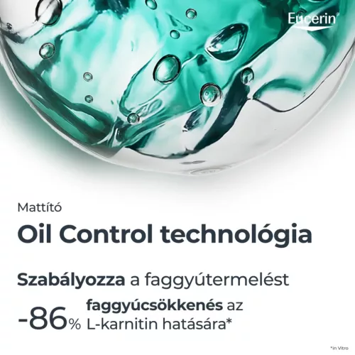 EUCERIN Sun Oil Control napozó gél-krém arcra SPF50+ (50ml) 