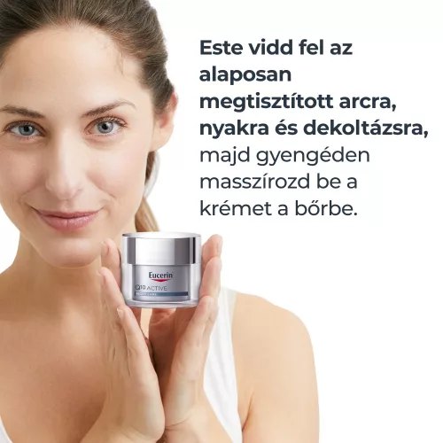EUCERIN Q10 Active ránctalanító éjszakai arckrém (50ml) 