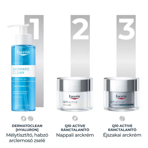EUCERIN Q10 Active ránctalanító éjszakai arckrém (50ml) 