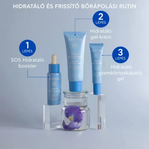 APIVITA Aqua Beelicious hidratáló rich krém normál/száraz bőrre (40ml)