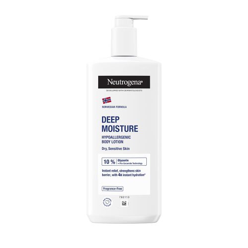 NEUTROGENA Deep Moisture testápoló érzékeny bőrre (400ml)