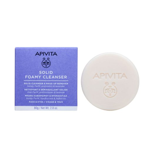 APIVITA Arctisztító és sminkeltávolító bőrkímélő szappan (80g)