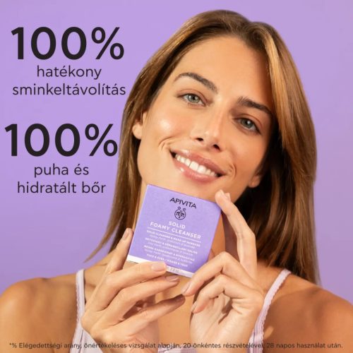 APIVITA Arctisztító és sminkeltávolító bőrkímélő szappan (80g)
