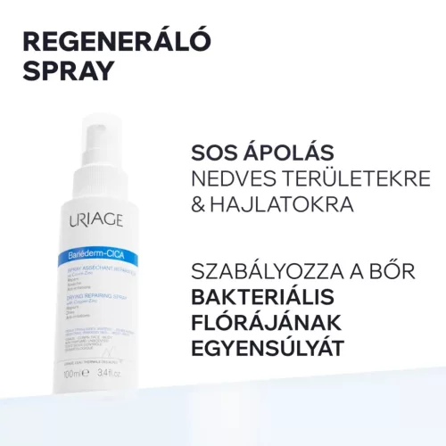 URIAGE Bariéderm-Cica Cu-Zn spray bőrirritációk ellen (100ml)  