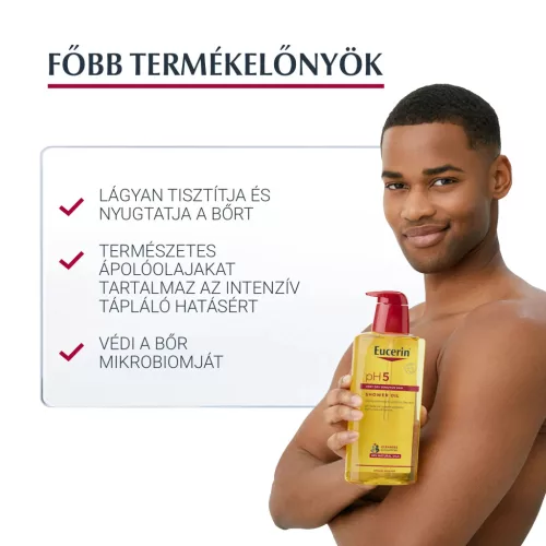 EUCERIN pH5 olajtusfürdő (400ml)   
