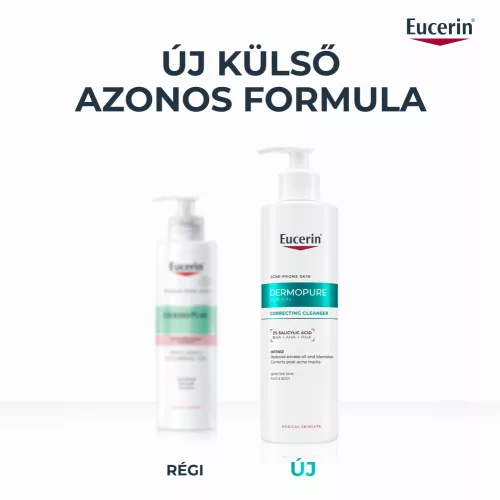 EUCERIN DermoPure Clinical Correcting Cleanser - Mélytisztító gél (400ml)