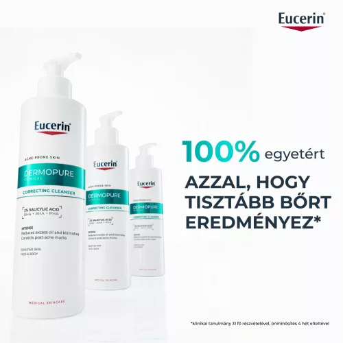 EUCERIN DermoPure Clinical Correcting Cleanser - Mélytisztító gél (400ml)