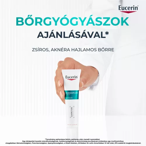 EUCERIN DermoPure Clinical Mattító Fluid (40ml)